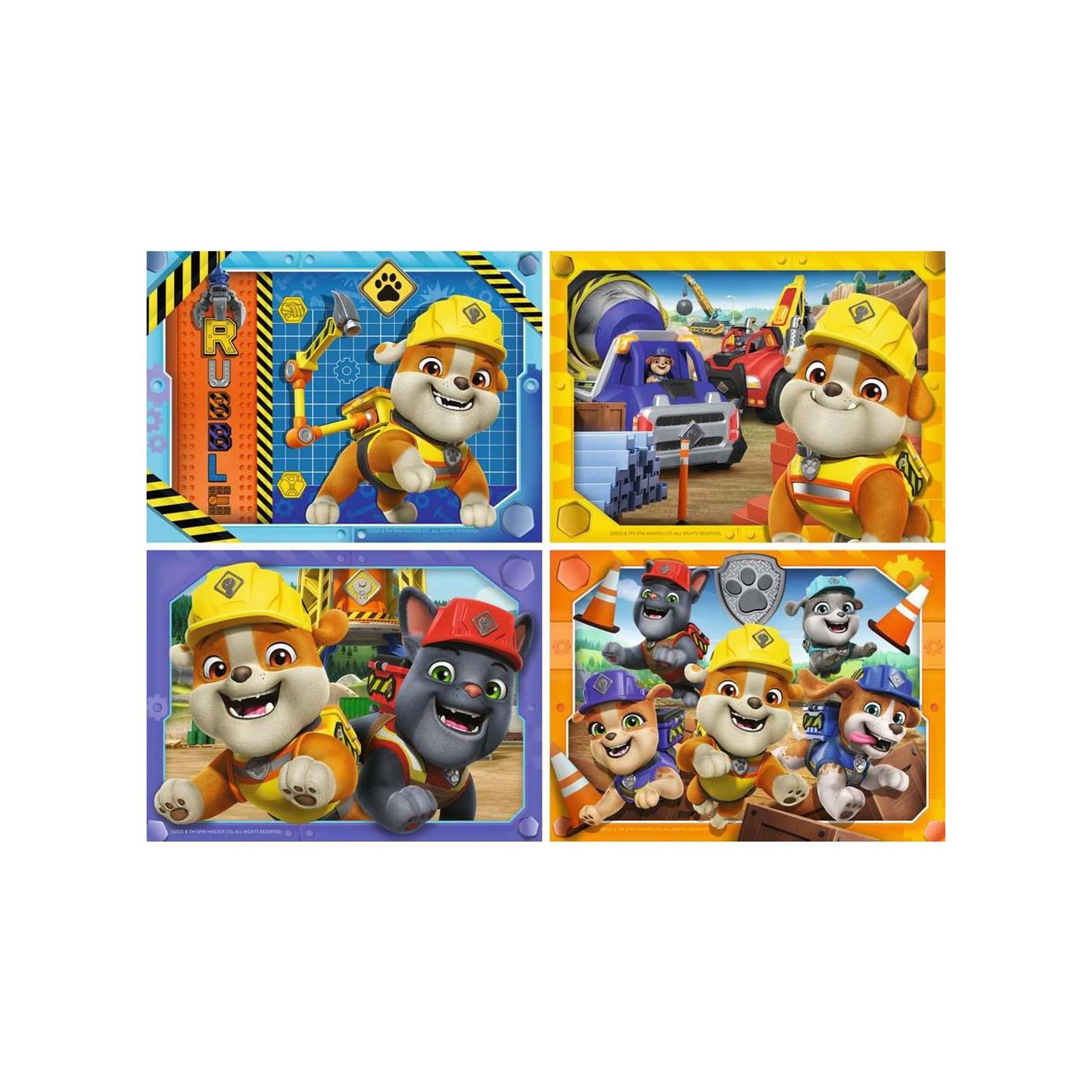 Ravensburger puzzel rubble crew - legpuzzel - stukjes