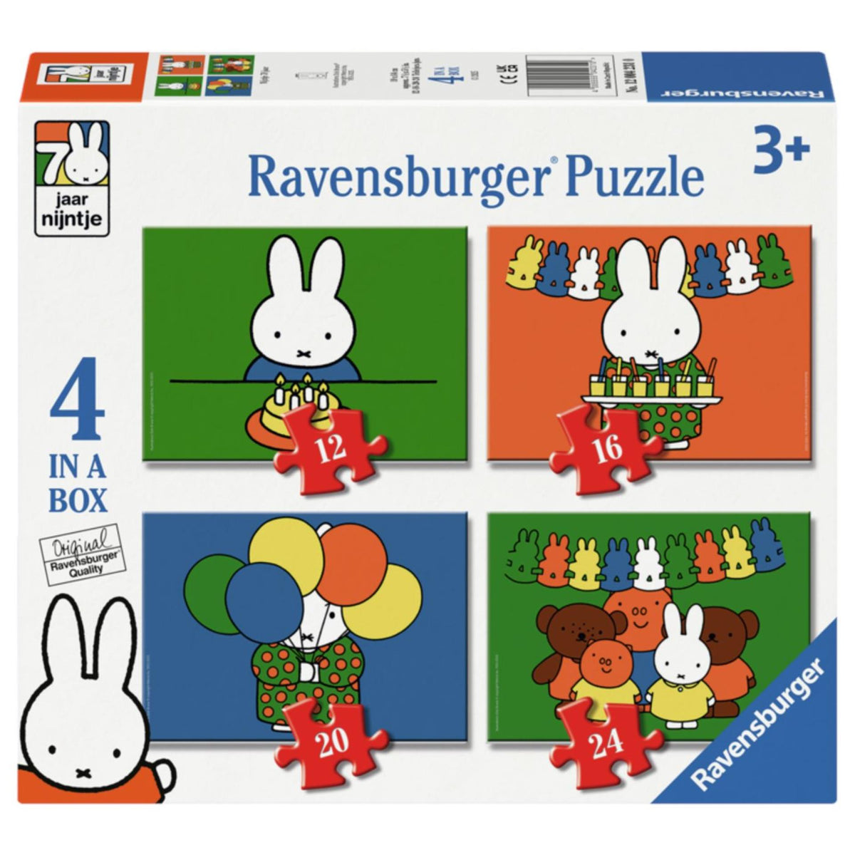 Ravensburger Legwagzel 4in1 Miffy 70 años