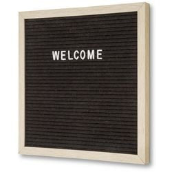 Lavagna da lettere showdown leb30x30 640 g nero