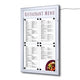 Menu board showdown scz4xa4led 5270 g silver