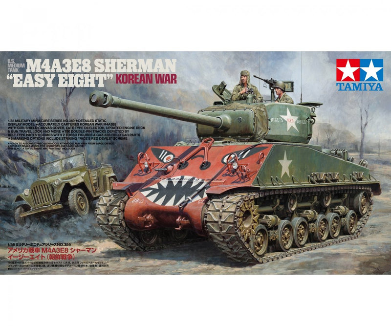 Tamiya model kit veicoli militari - 35359 easy Eight coreano guerra serbatoio in plastica - 1:35 - kit modello
