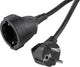 Cavo prolunga Q-link - con terra - h05vv-f - 3 x 1,5 mmâ² - nero - 3 m