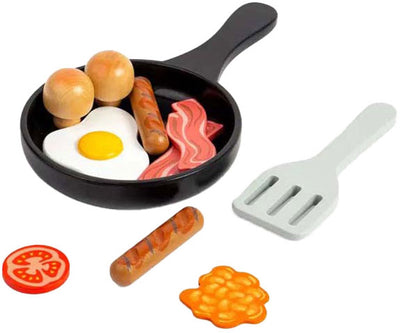 Juego de desayuno de madera BigJigs, 11dlg.