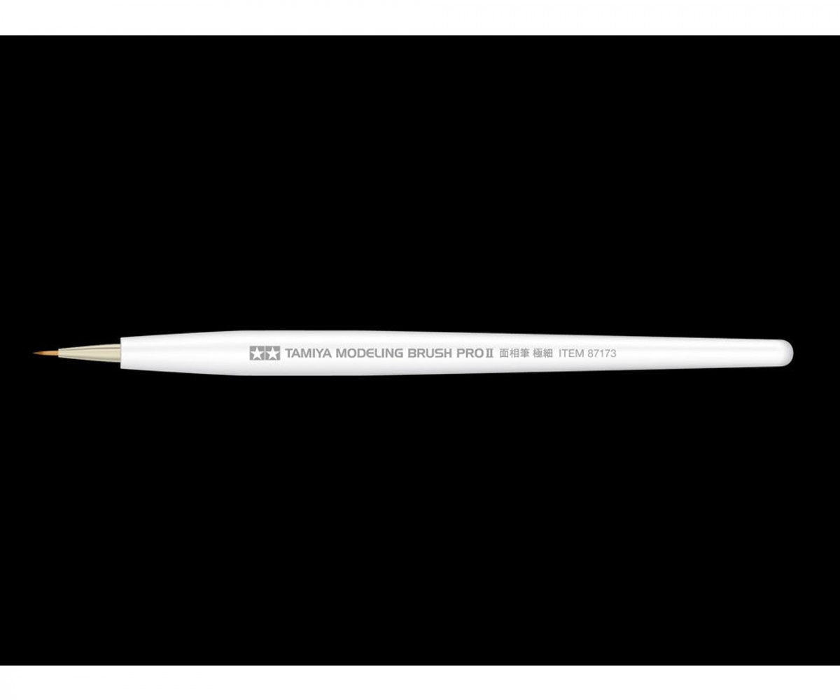 Tamiya hobby brush - 87173 kolinsky brush pro ii - pointed - extra fine 1 brush