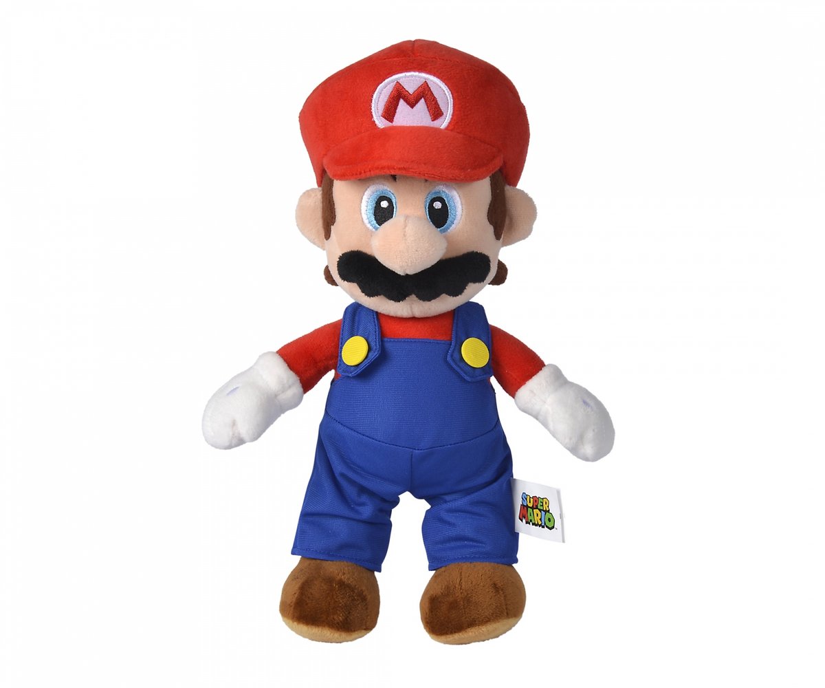 Simba Cuddly Plush Super Mario, 30 cm