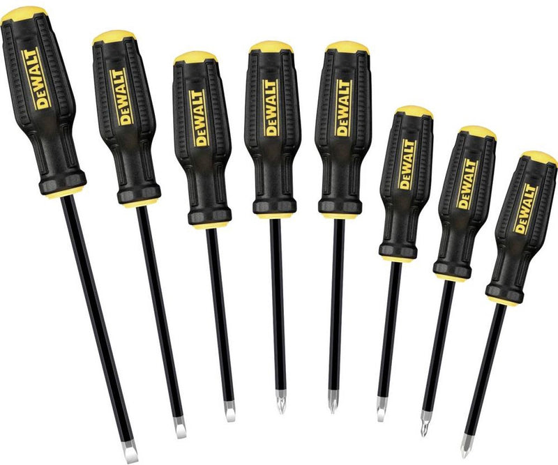 Set cacciaviti universali Dewalt 8 pezzi piatti, ph, pz