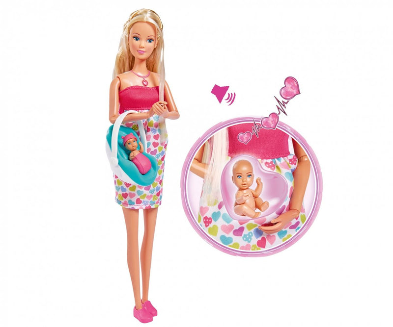 Steffi amor con el bebé