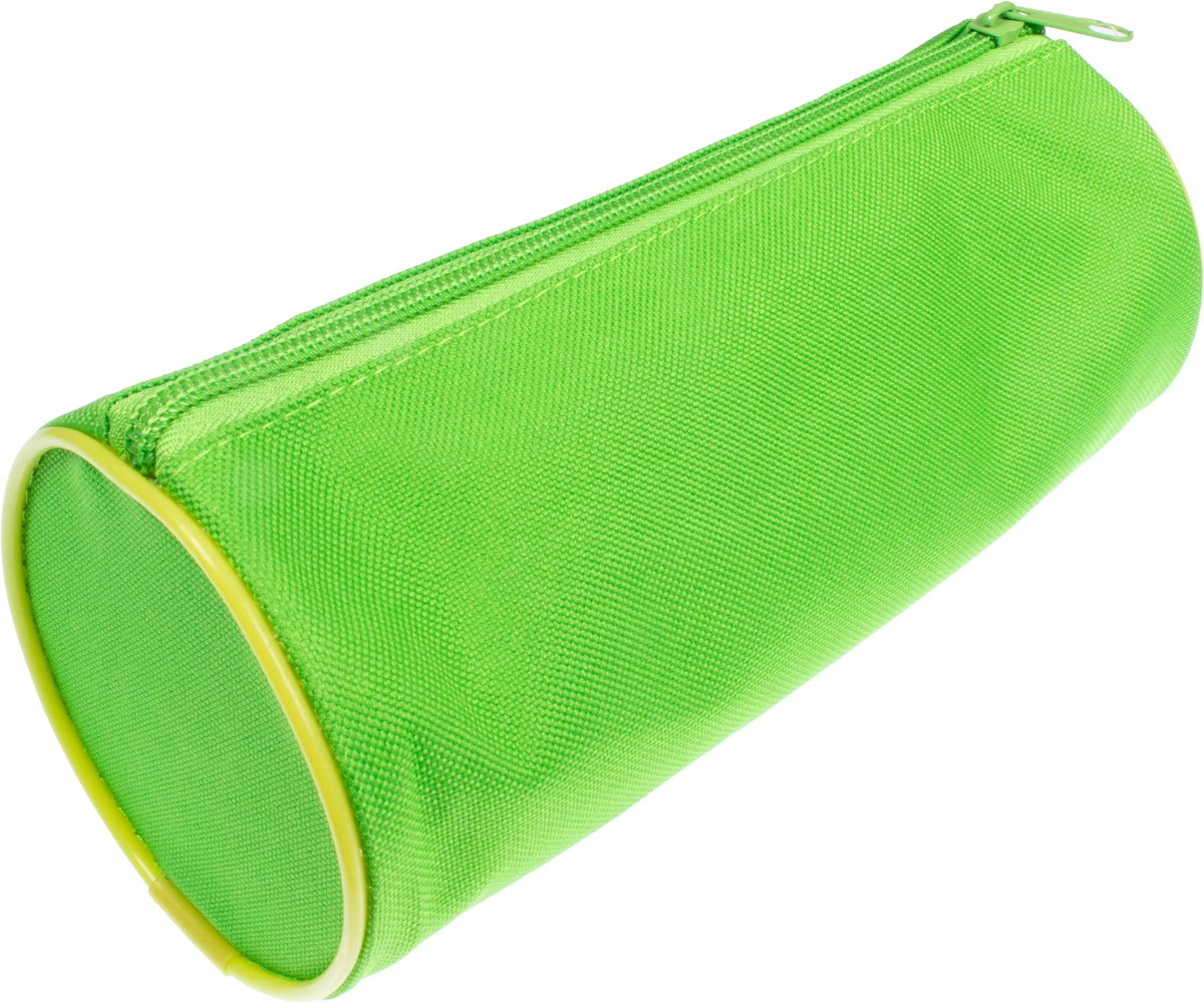 Astuccio per penne Kangaro - rotondo - 20x8,5 cm - verde