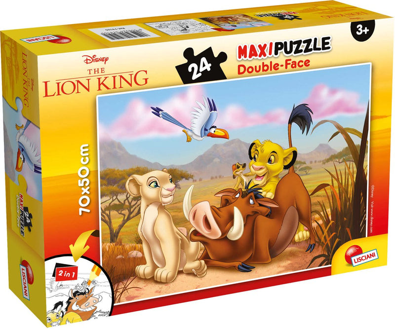 Lisciani disney puzzle df maxi piso 24 rey leon