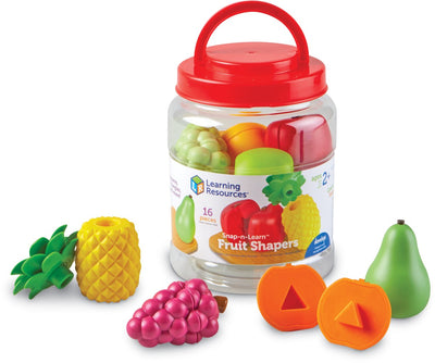 Risorse di apprendimento modellatori di frutta snap-n-learn™ - 2+
