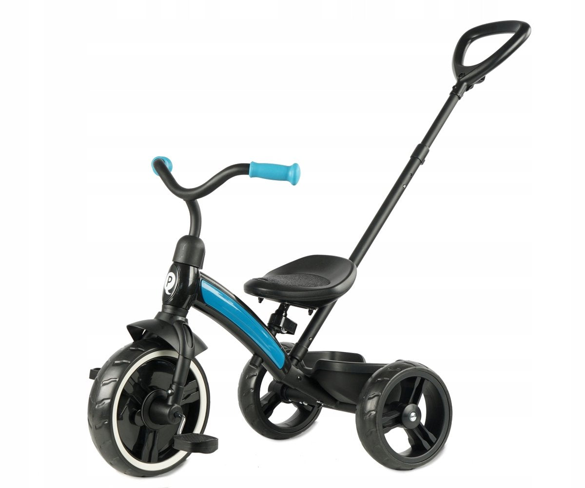 Triciclo Qplay elite plus blu: sicuro e confortevole