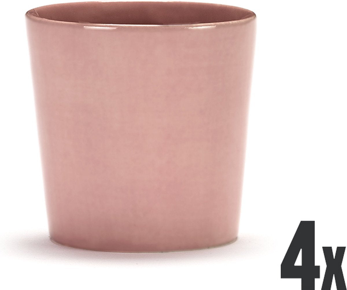 Serax - ottolenghi feast - koffiekop - roze - 7 ø - 4 stuks