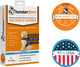Thundershirt XL - Chaleco relajante nº1 para perros estresados - calmante inmediato - fácil de usar - método suave