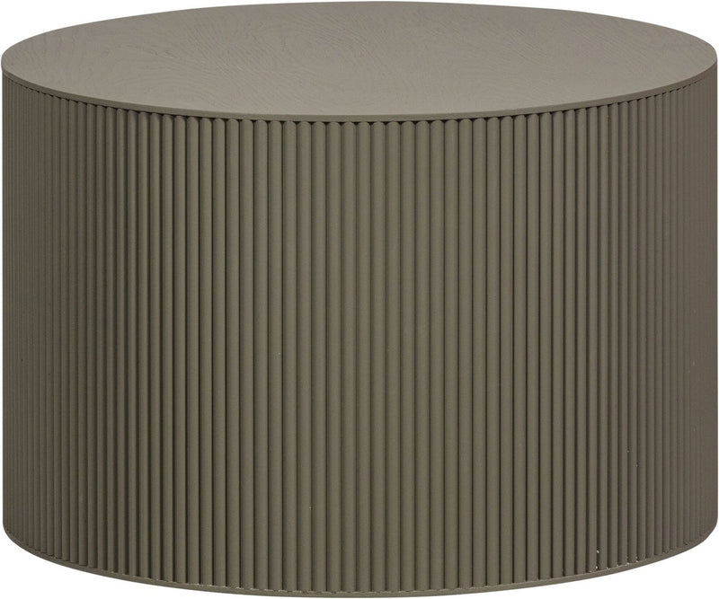 Mesa auxiliar Woood sanne - mdf - verde militar - 40x60x60