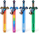 Xshot gioco di ruolo spada pixel - 4 pezzi zuru