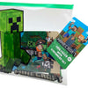 Estuche con forma de Minecraft lleno