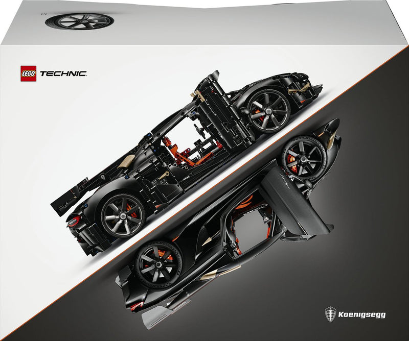 Lego ® Technic Megacoche Lanza de Koenigsegg Sadair - set de construcción técnico para adultos - 42232