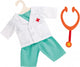 Outfit da dottore con bambole per le bambole con stetoscopio, 28-35 cm