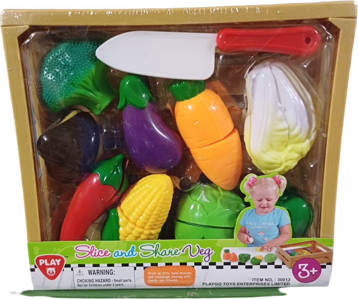 Gioca a verdure da gioco a fette a Kratje, 11dlg.