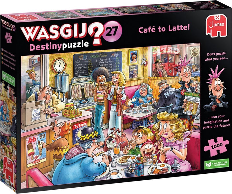 Jumbo Washij Destiny 27 puzzle puzzle de koffieshop!, 1000st.