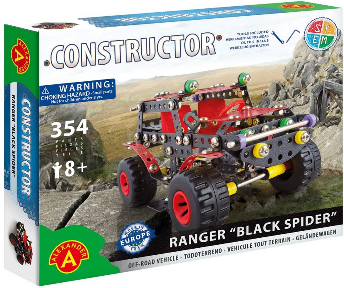 Alexander toys constructor - ranger 'black spider' - 354st
