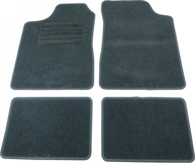 Set tappetini per auto Carpoint Semi-Fit B nero grafite 4 pezzi