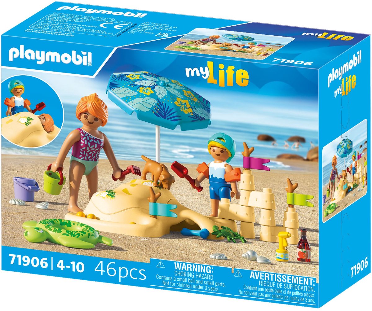 Playmobil 71906 Piacere familiare sulla spiaggia