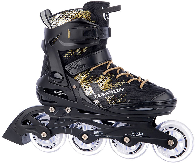 Tempish wox 2.0 84 patines en línea - patines en línea - mujeres - black gold - talla 42