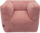 Jollein - kinderfauteuil - corduroy - wild rose - kinder zitzak - 1 t m 4 jaar