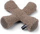 District 70 Ziggy – morbido giocattolo per cani con cigolio e crepitio – tortora – ø30 cm