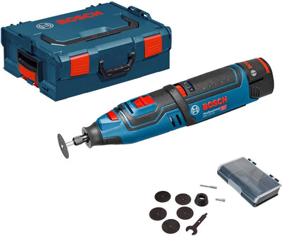 Sistema multiherramienta a batería bosch gro 12 v-li (sin cargador de batería)