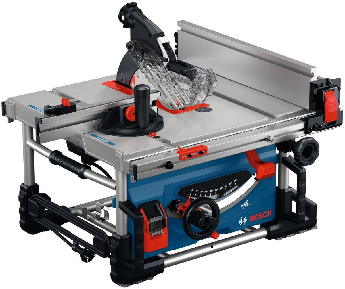 Macchina stazionaria Bosch blu gts 70-216 | incl. lama per sega per legno pro, guida parallela e fermo angolare - 0601b30600