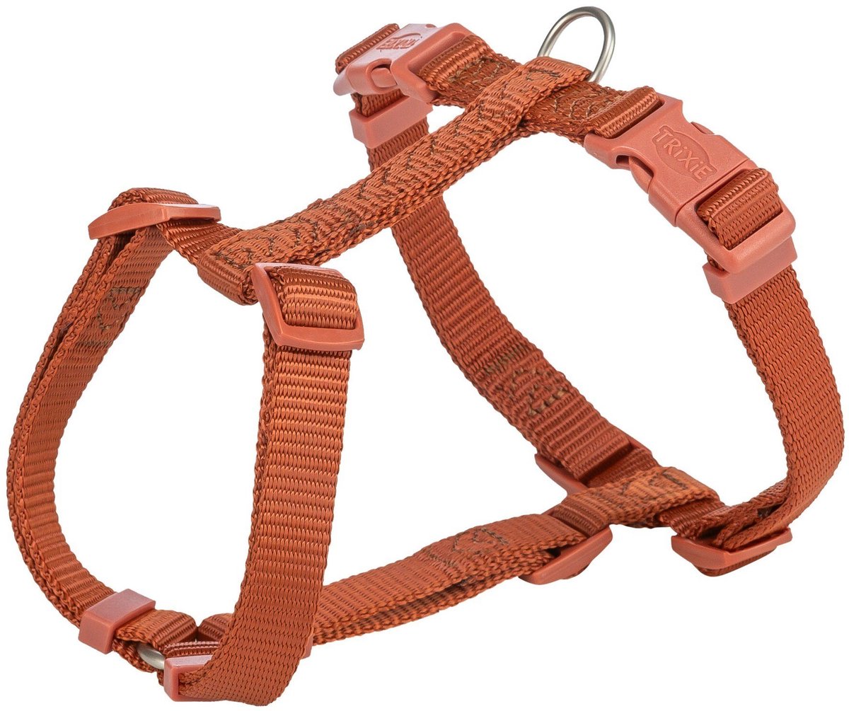 Trixie arnés para perros - arnés en H ajustable óxido 75-120 cm - resistente y cómodo con cierre de clic