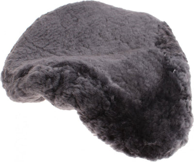 Cubierta de silla de oveja gris 28 cm