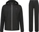 Agu go regenpak essential unisex - zwart - xl - dames heren - waterdicht ademend