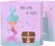 Toothwonders - la sirene - libro de colección de dents avec fermeture magnétique