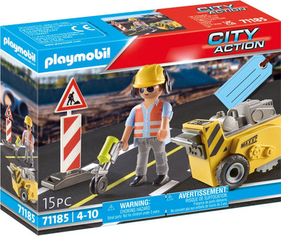 Playmobil City Action 71185 Edilizia con Edge Cutter