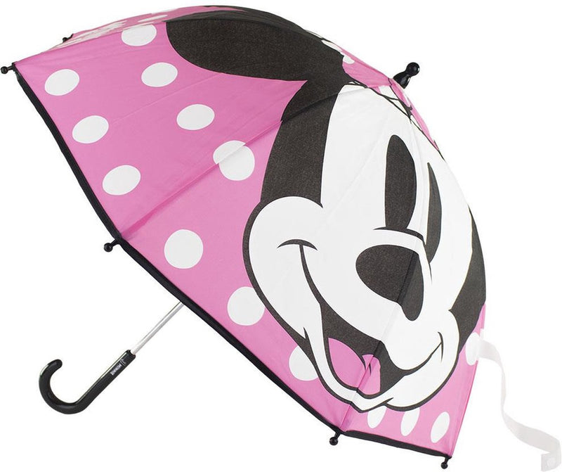 Ombrello per bambini Disney minnie mouse rosa 71 cm - ombrelli per bambini