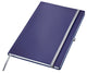 Quaderno stile Leitz A4 a righe - con copertina rigida - carta da 100 grammi - blu titanio