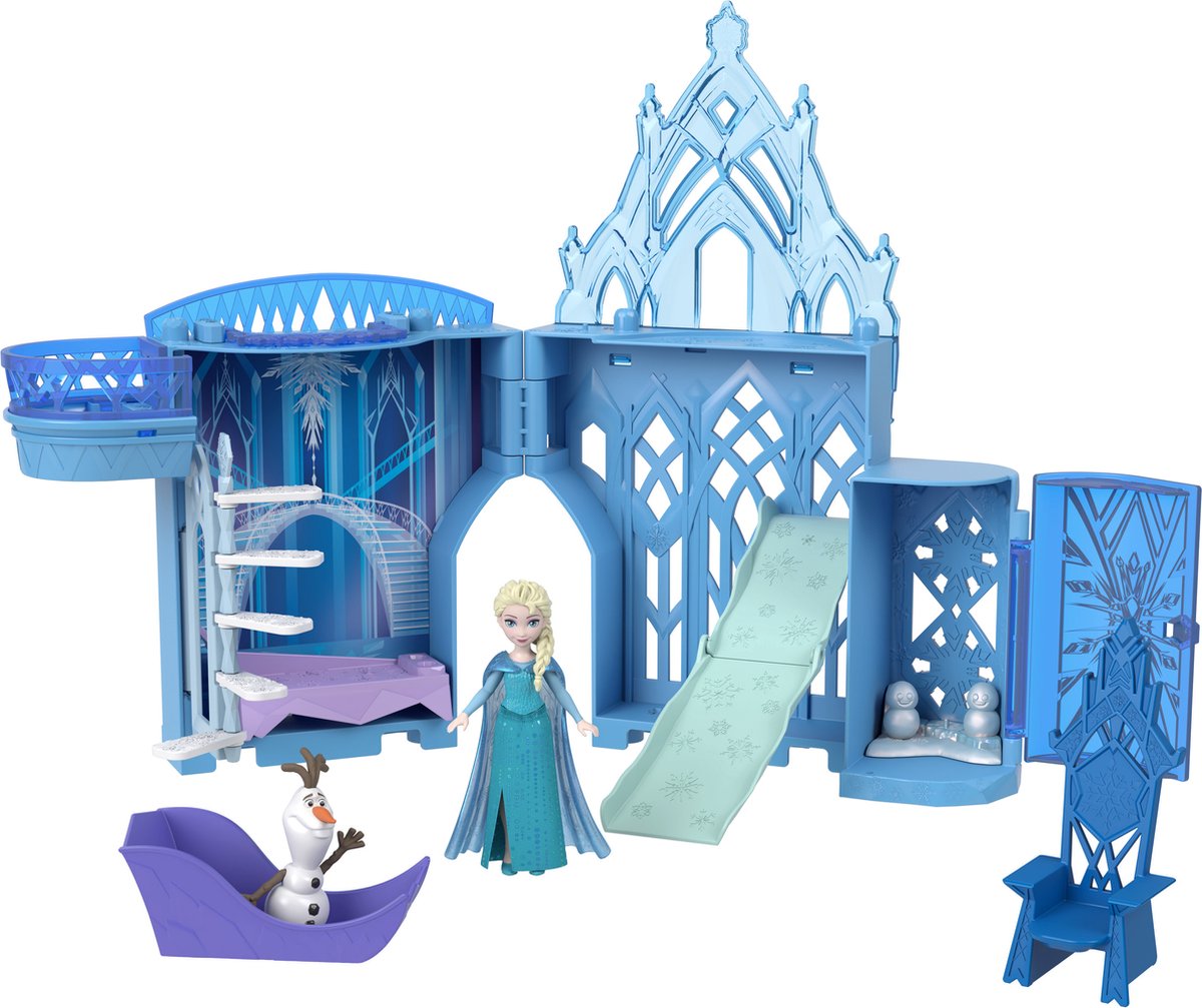 Mattel Disney Frozen - Story Stackers Il palazzo di ghiaccio di Elsa - La regina delle nevi