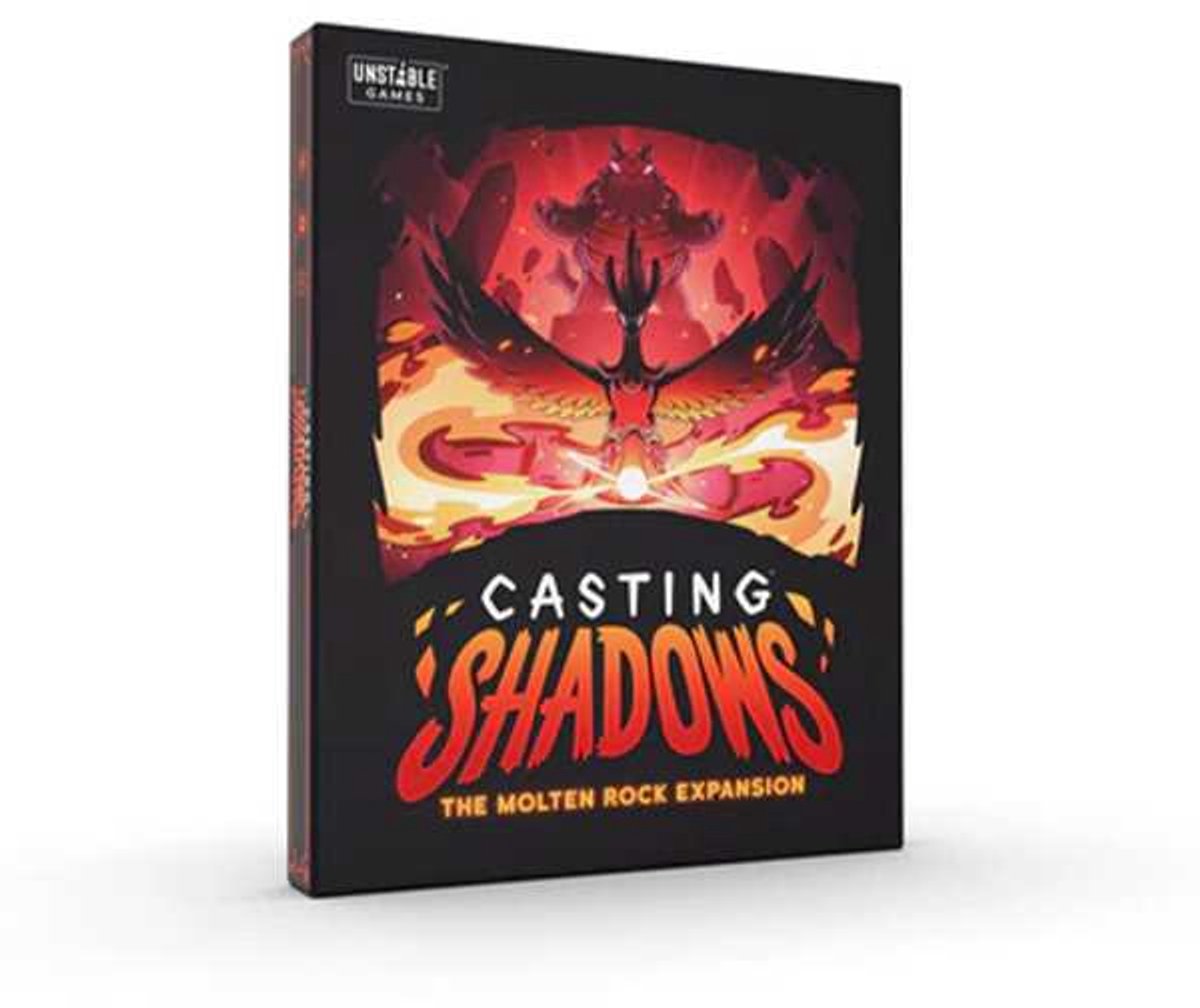 Teeturtle proyectando sombras - expansión de roca fundida