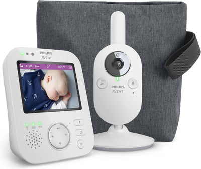 Philips avent - baby monitor video - grigio chiaro - baby monitor con fotocamera - scd892 26