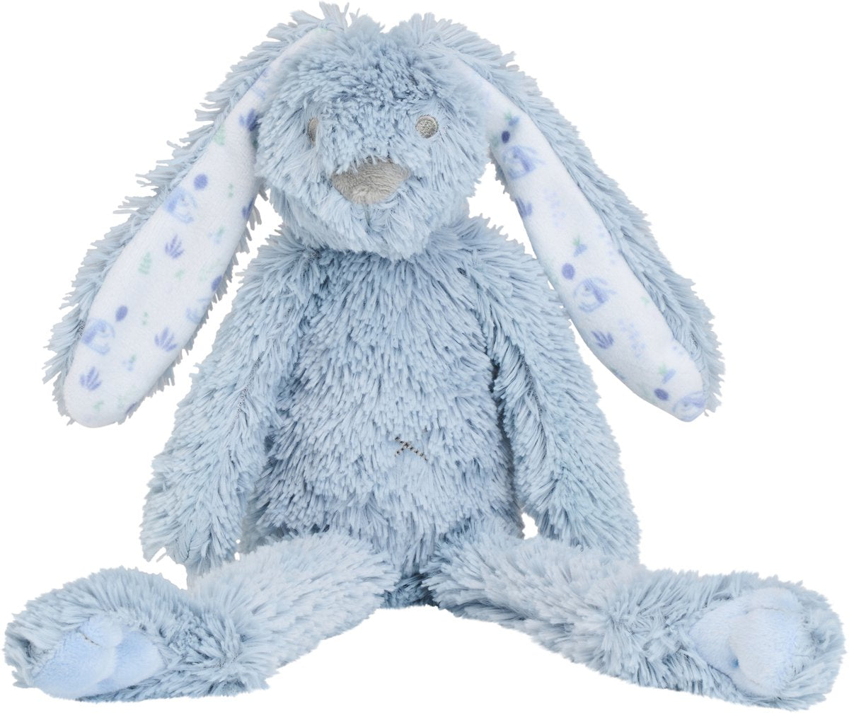 Peluche Happy Horse grafico coniglio Richie 28 cm - blu grigiastro - peluche per bambini
