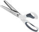 Tijeras dentadas Westcott 24 cm acero inoxidable - blanco gris plata - ac-15983
