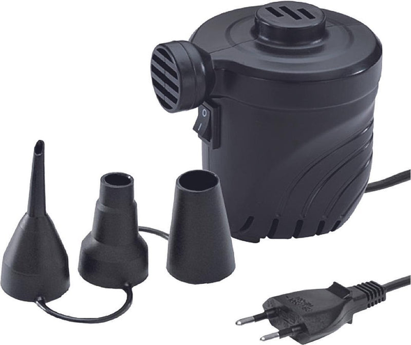 High peak elektrische luchtbedpomp - 220 230v - zwart
