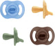 Succhietto Stayput ultraleggero Tommee Tippee - 18-36 mesi - set di 4 - succhietto in silicone monopezzo - blu multi