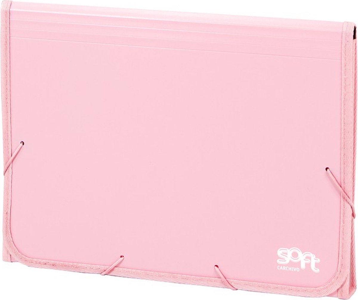 Carchivo 19260025 map polypropyleen (pp) roze a4 xl