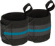 Avento fitness polsbanden - wrist wraps - one size - zwart