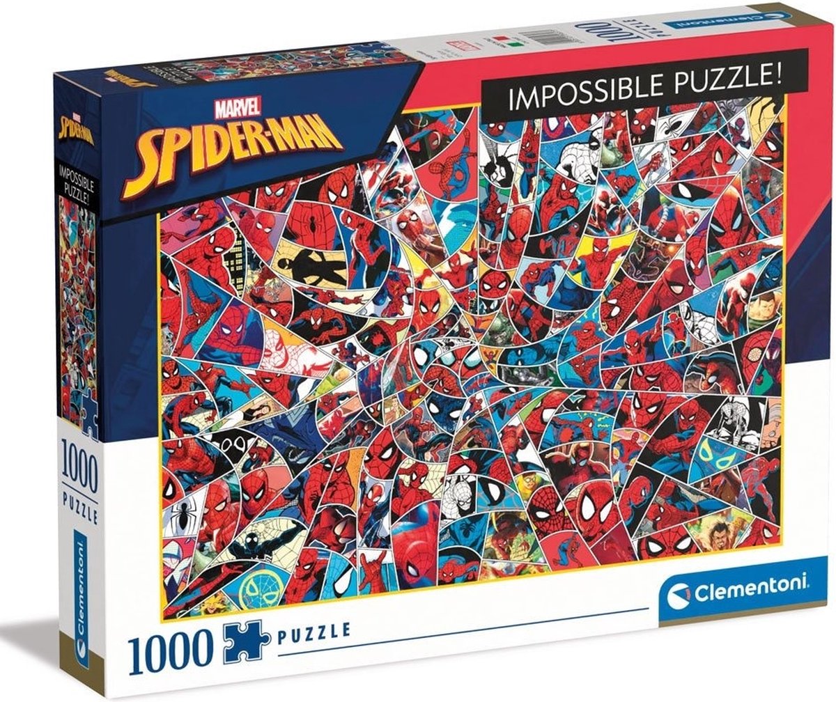 Clementoni Impossible Puzzle Spiderman, 1000st.