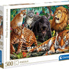 Clementoni Puzzle Wilde Fats, 500 °.
